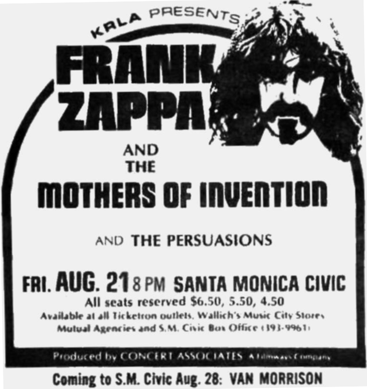 21/08/1970Civic Auditorium, Santa Monica, CA